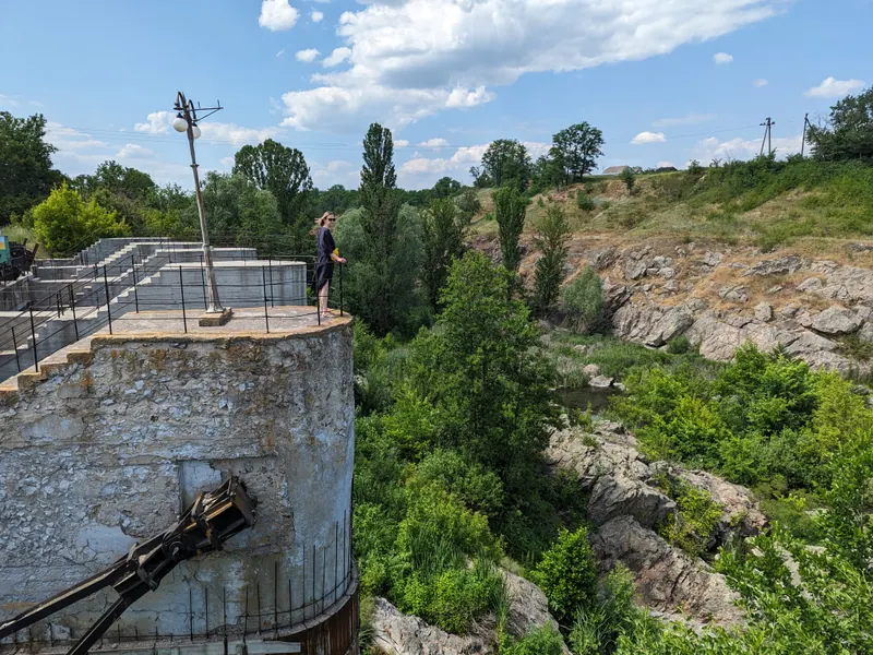 Stebliv hydro power station